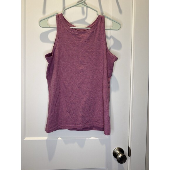 Women’s Pact Organic Cotton Athleisure Lightweight Crewneck Tank Top Purple XS - Picture 1 of 7